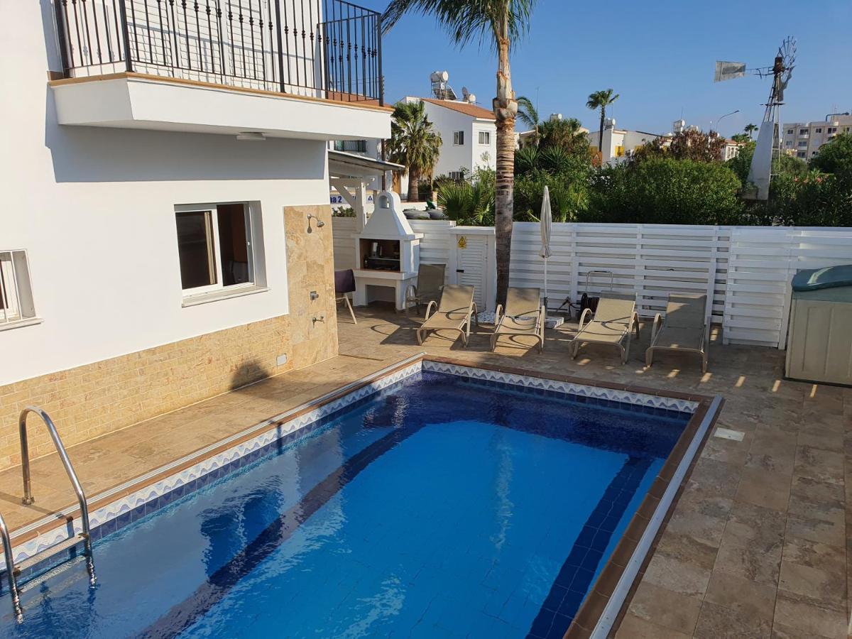 Protaras Sea View Villa With Private Pool Extérieur photo